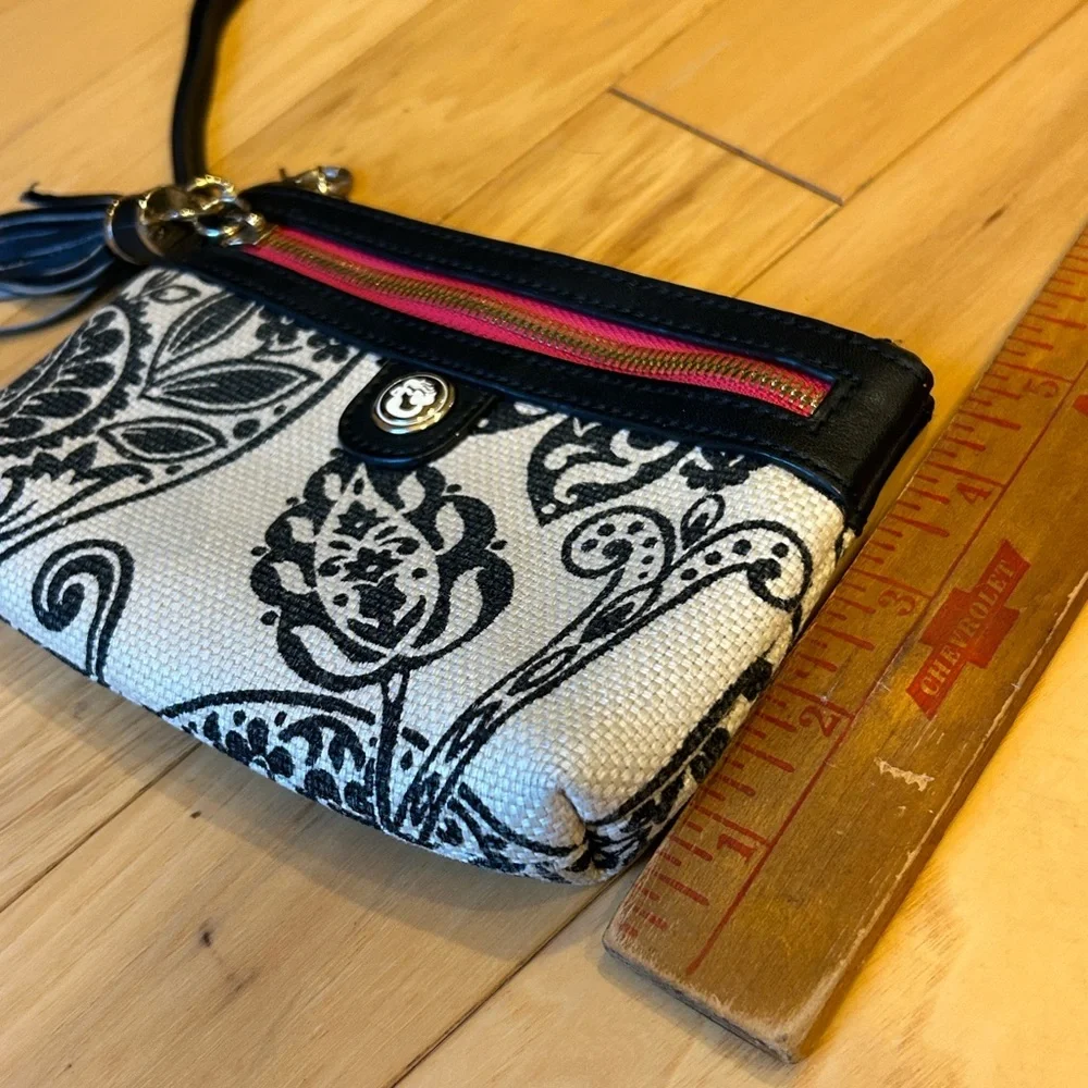 Spartina 449 Tassel Wristlet with Mermaid Logo